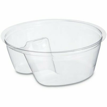 DART CONTAINER Dart, SINGLE COMPARTMENT CUP INSERT, 3 1/2 OZ, CLEAR, 1000PK PF35C1